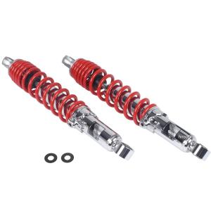 06-04-0147 SP武川 ローダウンリアショックアブソーバー 10mmダウン ダックス125 赤 2本入 JP店