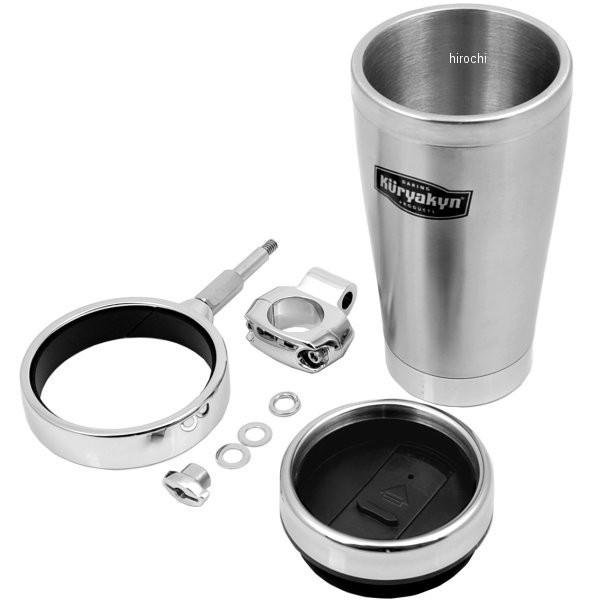 0603-0403 クリアキン Kuryakyn ドリンクホルダー ステンレスマグタイプ １インチ(...