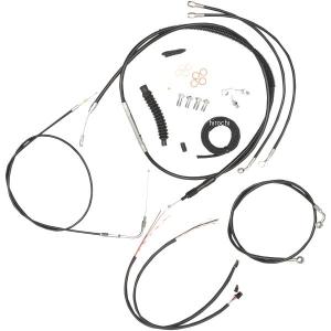 La Choppers Jp店 Laチョッパーズ 0610 1337 11年 14年 15 17インチ 0610 1337 車 バイク 自転車 エイプバー用 Usa在庫あり ケーブルキット 黒 ソフテイル Abs付き Jp店 0610 1337 株式会社ヒロチー商事 日本車店