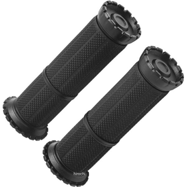 0630-2091 クリアキン Kuryakyn グリップ ライオット 汎用 1インチ(25mm)ハ...