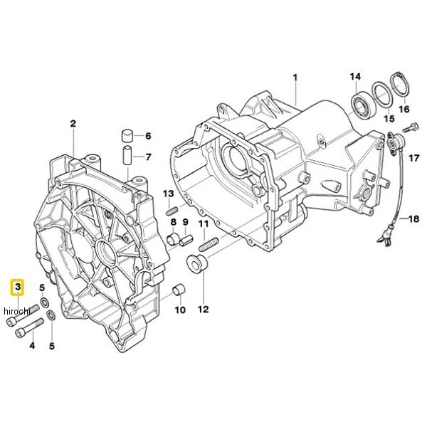 07119903008 BMW純正 フィリスター ヘッド スクリュー M6X65-8.8-ZNS3 ...