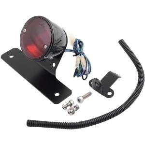 074190-06 ポッシュ POSH ヴィンテージラウンドテールランプキット 02年-12年 250TR 黒 HD店