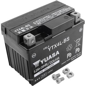 YTX4L-BS 台湾ユアサバッテリー 12V FTH4L-BS互換 JP店