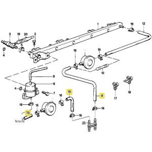 13537563456 BMW純正 ** フューエル ホース 8X13 JP店｜hirochi