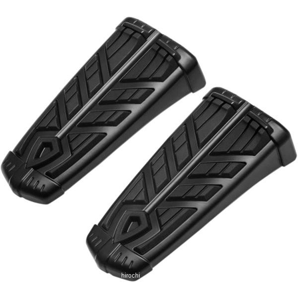 1620-1671 クリアキン Kuryakyn フットペグ スピアー 取付金具無し 黒 左右ペア ...