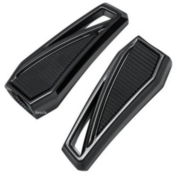 1620-1868 クリアキン Kuryakyn フットペグ ファントム 取付金具無し グロスブラッ...