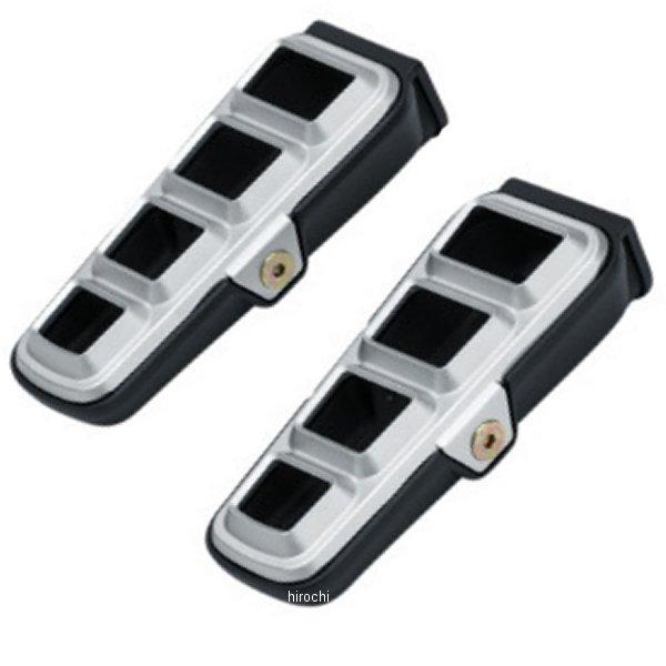 1620-1873 クリアキン Kuryakyn フットペグ ディリンジャー 取付金具無し シルバー...