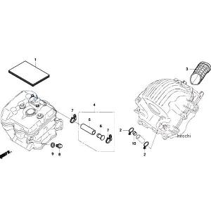 ホンダ 17240-KYJ-900 ダクト,インレット CBR250R MC41 HRC