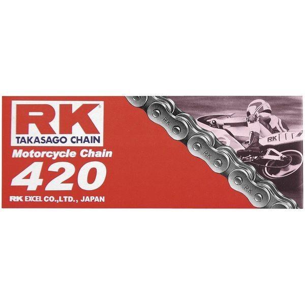 【USA在庫あり】 rkc420-120 アールケー RK チェーン 420 RK-M ノンシール ...