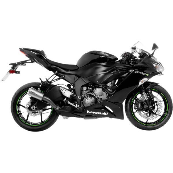 【USA在庫あり】 1811-3886 LEOVINCE LV-10 スリップオンマフラー 09年-...