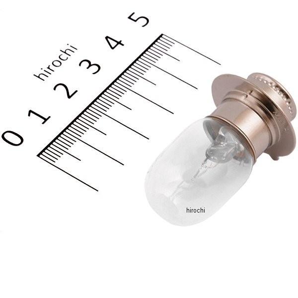 【メーカー在庫あり】 1P2052 M&amp;H マツシマ ヘッドライト用白熱電球 6V15W (クリアー...