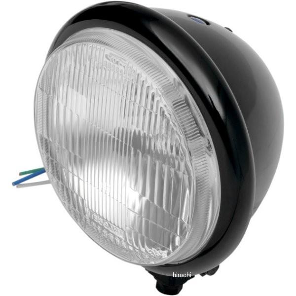 【USA在庫あり】 2001-0553 DRAG ヘッドライト 5.75インチ H4 55/60W ...