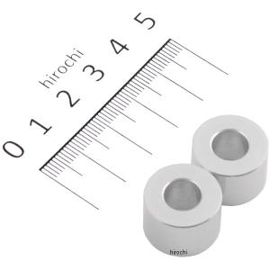 201441-12 ポッシュ アルミスペーサー 汎用 M8&5/16インチ用 シルバー T=12 2個 JP店