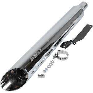 モーターステージ製ブラスドラッグクロームマフラー モーターステージ MOTOR STAGE マフラー本体 EVOソフテイル