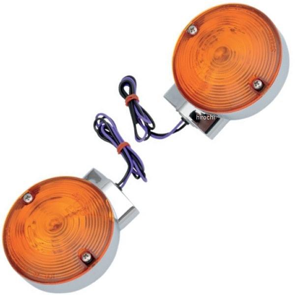 【USA在庫あり】 2020-0592 DRAG ウインカー フラットリア シングル球仕様 クローム...