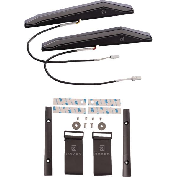 【USA在庫あり】 2020-2268 RAVEK ランニング/ブレーキランプ レッド ホンダ Pi...