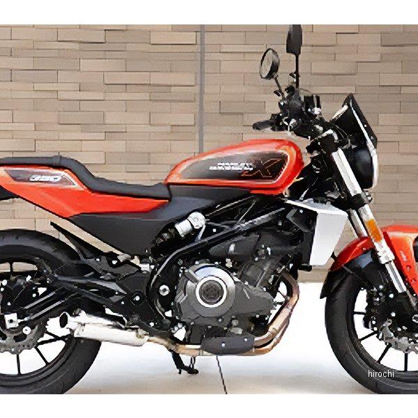 2024510 モーターステージ A-100 セミスリップオンマフラー ショート ステンレス ハーレ...