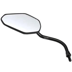 203-8087 キジマ HEPT ミラー 左側 正ネジ M8 黒 JP店