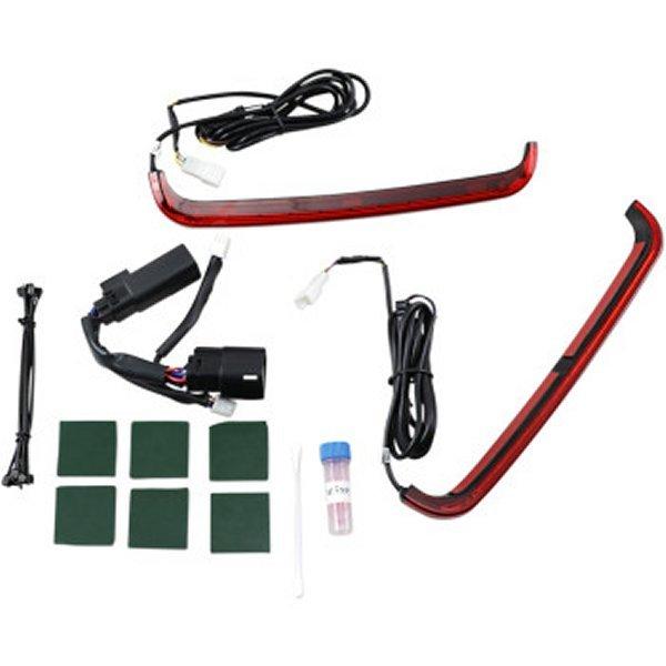 【USA在庫あり】 2040-2361 カスタム ダイナミクス LEDサドルバッグライト 10年-1...