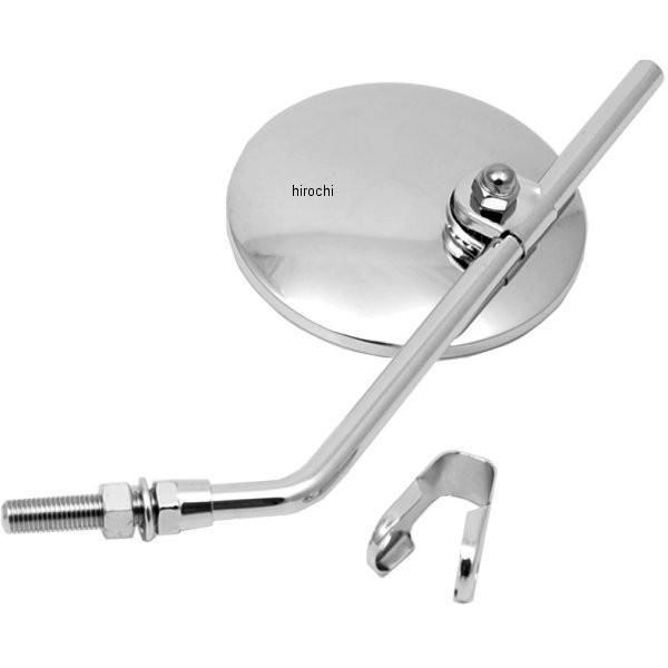 【USA在庫あり】 2043000 エムゴ EMGO ミラー クランプオン 10mm クローム ラウ...