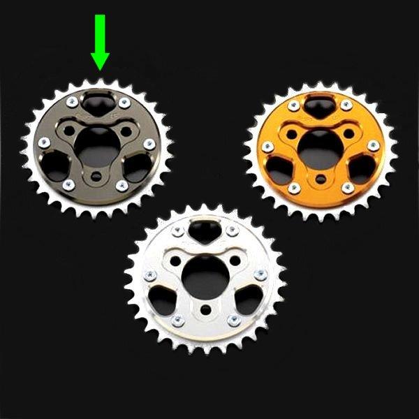 205730-11 シフトアップ ハイブリッドドリブン スプロケット ＃415チェーン 30T チタ...