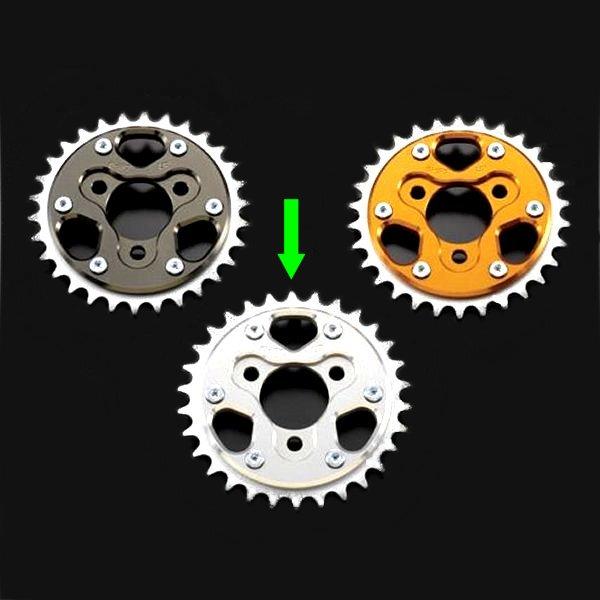 205731-03 シフトアップ ハイブリッドドリブン スプロケット ＃415チェーン 31T シル...