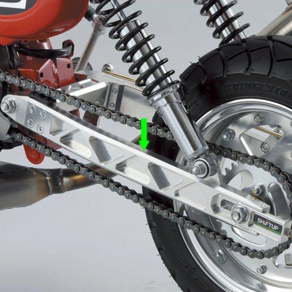 【メーカー在庫あり】 205915-03 シフトアップ ビレットアルミスイングアーム シルバー モン...