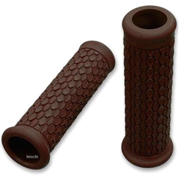 【メーカー在庫あり】 2100-2024 ガッツクローム HEX ラバーグリップ 茶 JP店