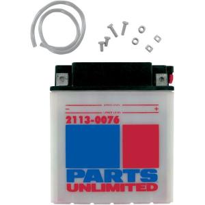 【USA在庫あり】 2113-0076 パーツアンリミテッド Parts Unlimited 液別 耐久バッテリー 開放型 12V YB30CL-B JP店｜hirochi