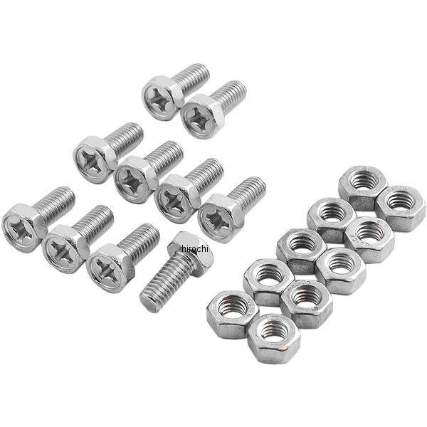 【USA在庫あり】 2113-0080 ユアサ ボルト/ナットセット 6 x 14mm (5セット入...