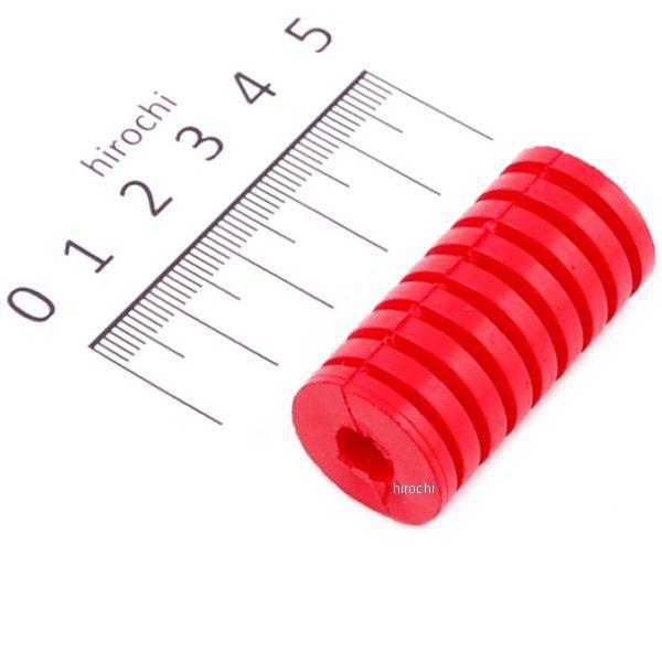 【メーカー在庫あり】 214-158R キジマ チェンジゴム レッド1コ 内径8×20×40mm J...