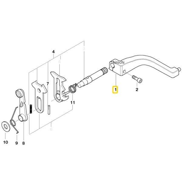 23007653994 BMW純正 シフト アーム JP店