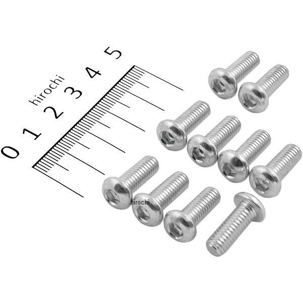 【USA在庫あり】 2404-0384 ボルト BOLT ボタンヘッド アレンボルト M6 x 16...