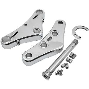 ハーレー FXST、FXWG 7度レイク・トリプルツリー(41mmフォーク用