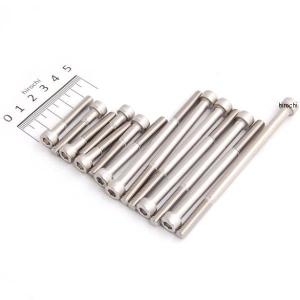 295807 ポッシュ POSH クランクケースカバーボルトセット 05年以前 エイプ100 エイプ50 ステンレス JP店