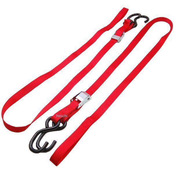 【メーカー在庫あり】 303-0141 キジマ タイダウンベルト 25mmX1800mm レッド (...