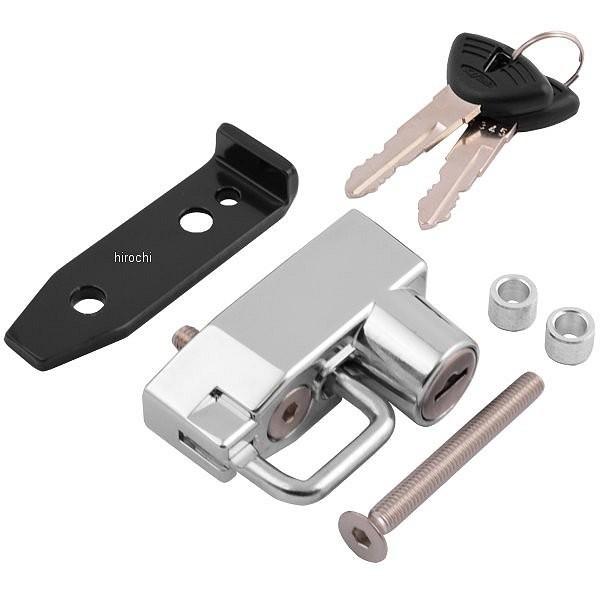 【メーカー在庫あり】 303-1530 キジマ ヘルメット ロック PCX/GROM メッキ JP店