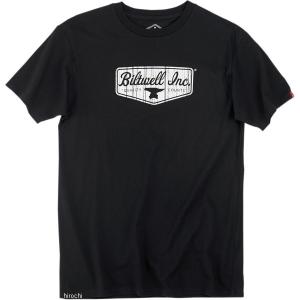 【USA在庫あり】 3030-17413 ビルトウェル Biltwell Tシャツ Shield 黒 Sサイズ JP店｜hirochi