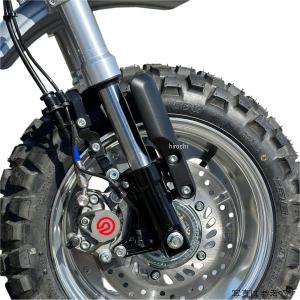 Brembo 2Pキャリパー φ34(34mm) チタニウム/赤ロゴ 新カニ 取付