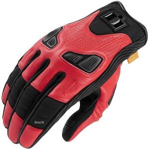 Usa在庫あり 爆売り 3301 3430 アイコン Icon レザーグローブ 赤 2xlサイズ オートマグ2 Jp店