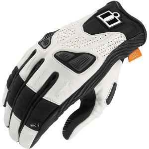 Usa在庫あり 3301 3434 好評 アイコン Icon レザーグローブ Lサイズ 白 オートマグ2 Jp店