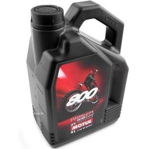 521926 モチュール MOTUL 800 100%化学合成 2スト オフロード レーシング エンジンオイル 4リットル JP店