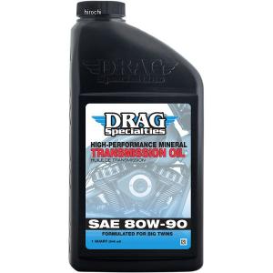 【USA在庫あり】 3603-0070 DRAG Specialties ドラックスペシャリティーズ トランスミッションオイル DRAG 80W-90 1クォート(946ml) JP店