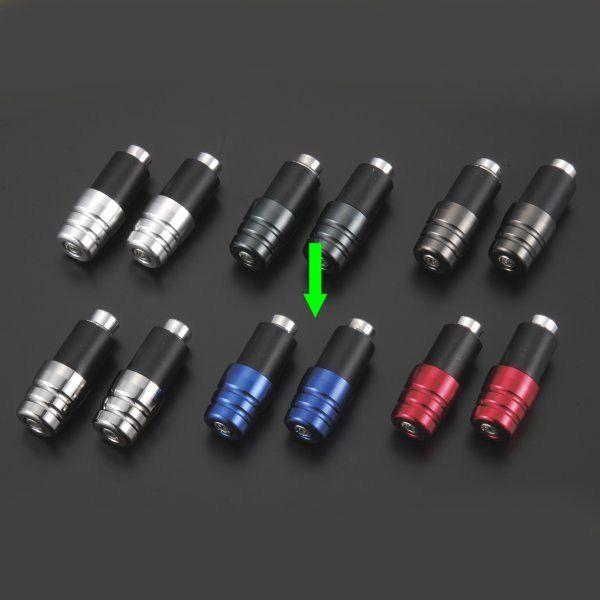 【メーカー在庫あり】 400172-01 シフトアップ アルミグリップエンド ブルー 2個1セット ...