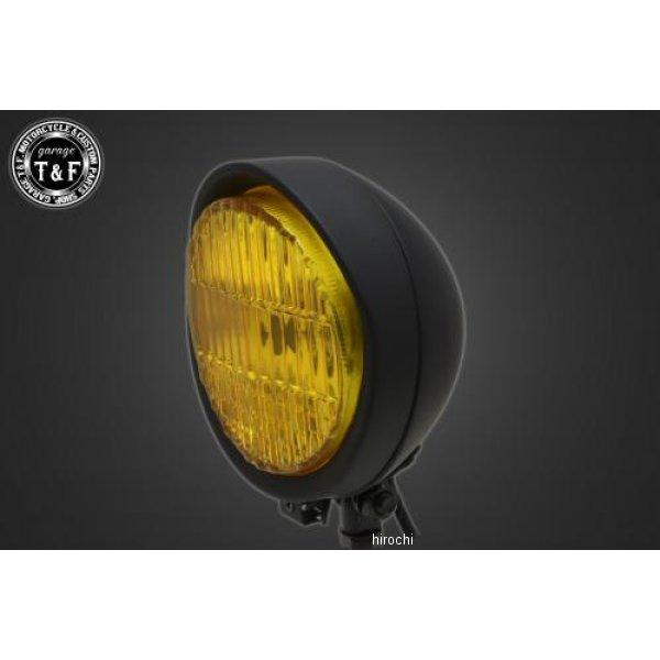 4020623 ガレージT＆F 5.5インチバイザーヘッドライト+ステー DS1100STD マット...