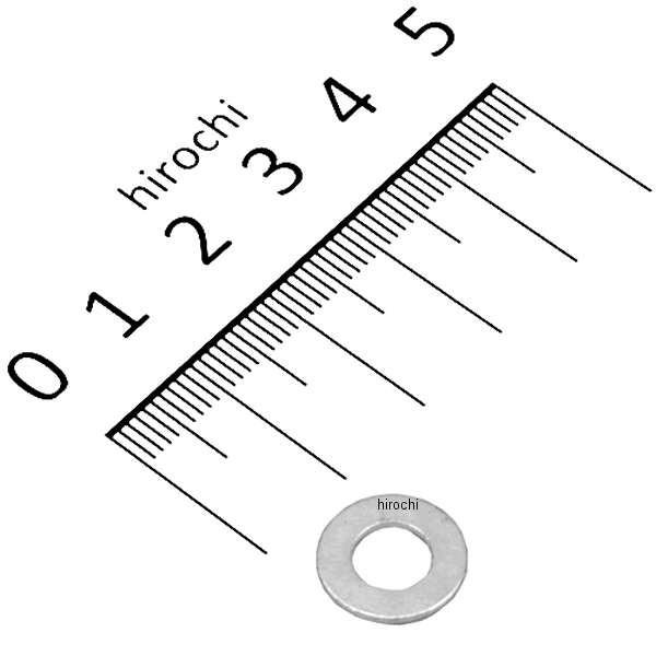 411AA0600 カワサキ純正 平座金 ミガキマル 6 5X13X1 JP