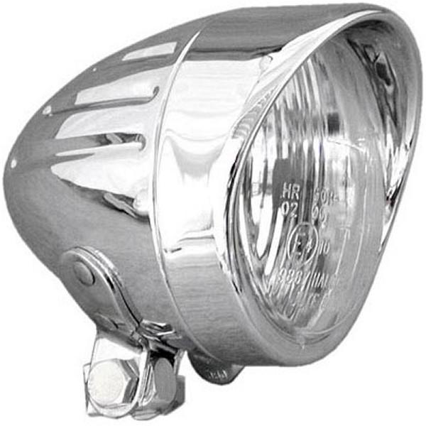 THU-42-99-230 サンダーバイク ヘッドライト 4インチ Candy H4 クローム HD...