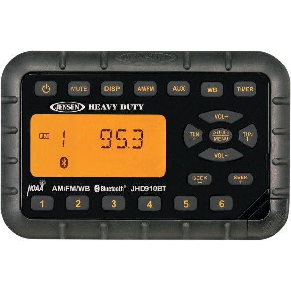 4401-0129 ジェンセン Jensen 15W ミニ ラジオ Bluetooth iPod、M...