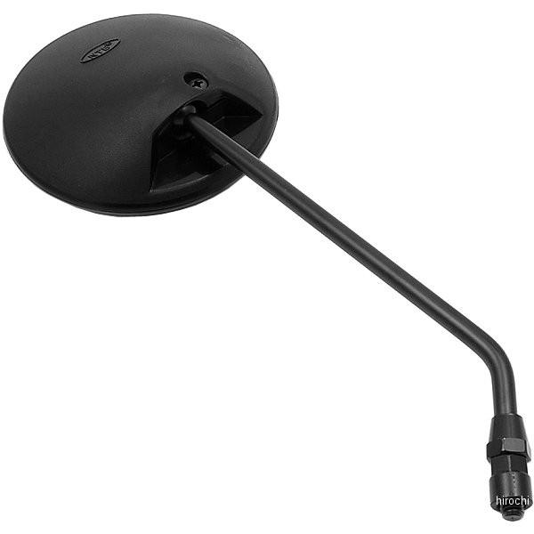 【メーカー在庫あり】 MR-101 NTB ミラー 丸型 黒 8mm 左右共通 JP店