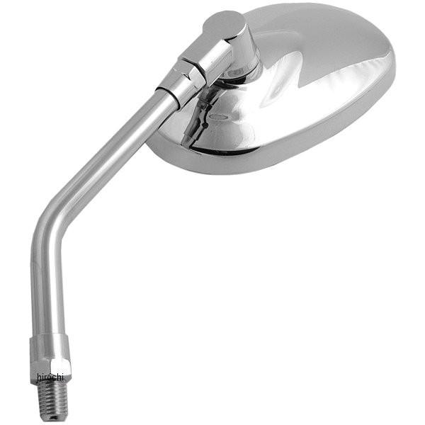 【メーカー在庫あり】 MR-203 NTB ミラー 楕円型 メッキ 10mm 左右共通 JP店